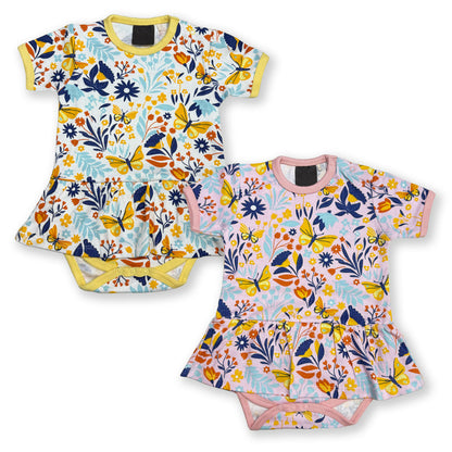 FLUTTER FORCE SKYDANCER GIRL'S ROMPER (PACK OF 2)